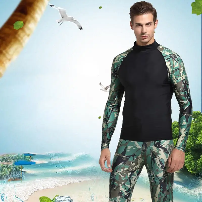 Men's Quick-drying Diving Suit Split Type Long-sleeved Tight-fitting Sun Protection Surfing Snorkeling Swimming Wetsuit set
Men's Quick-drying Diving Suit Split Type Long-sleeved Tight-fitting Sun Protection Surfing Snorkeling Swimming Wetsuit set