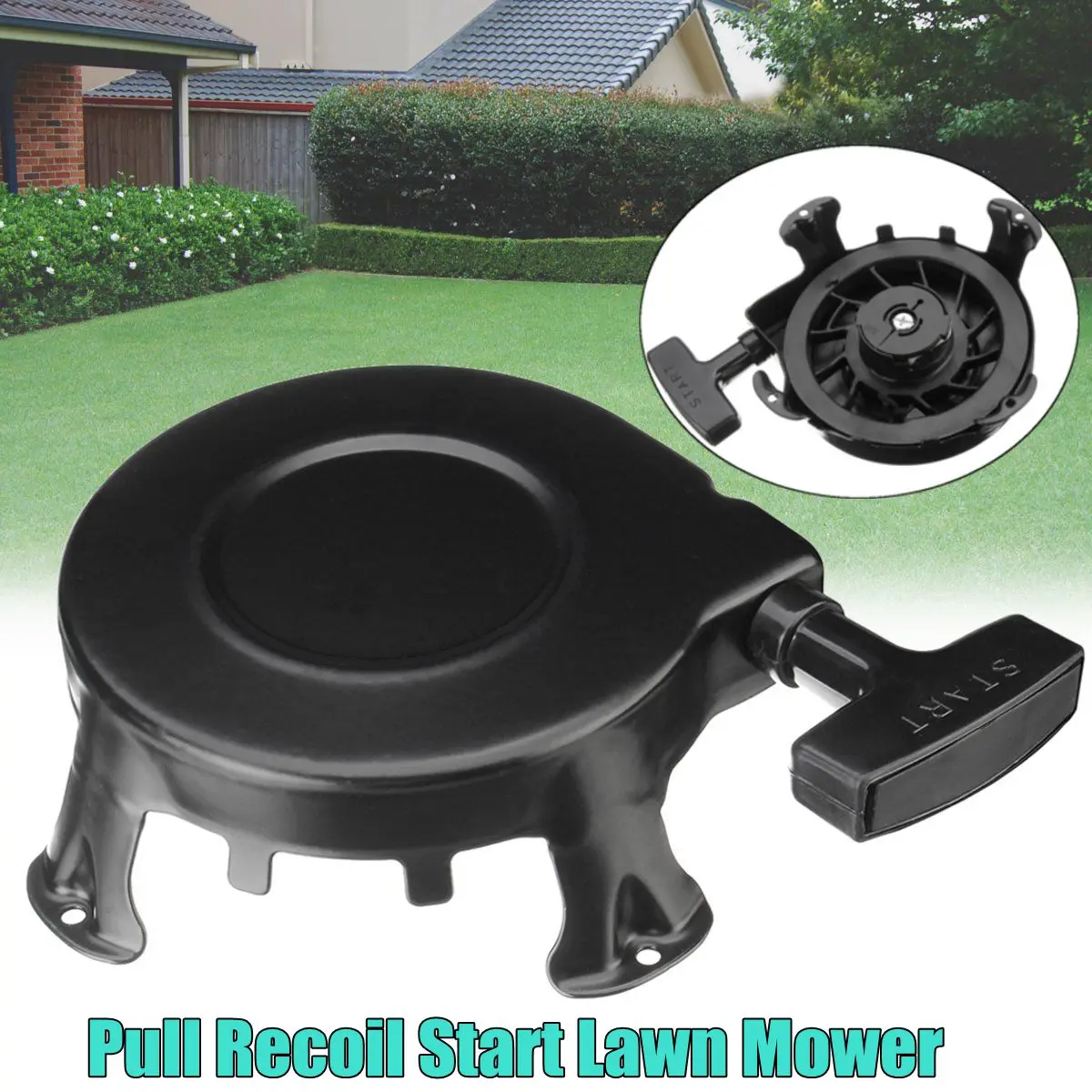 Black Pull Recoil Start Lawn Mower Starter Assembly For Briggs & Stratton 192417 192432 693900 390391 150-411
Black Pull Recoil Start Lawn Mower Starter Assembly For Briggs & Stratton 192417 192432 693900 390391 150-411
