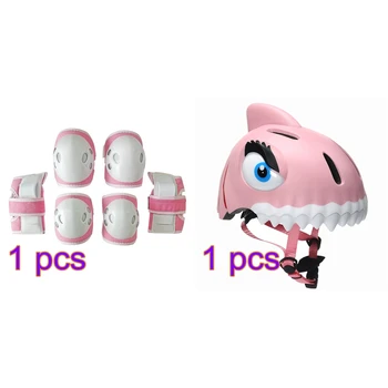 3D Shark Children Sports Protective Helmet Adjustable Safety Helmet 6Pcs Free Size Child Sport Safety Protective Body Gear Sets
3D Shark Children Sports Protective Helmet Adjustable Safety Helmet 6Pcs Free Size Child Sport Safety Protective Body Gear Sets