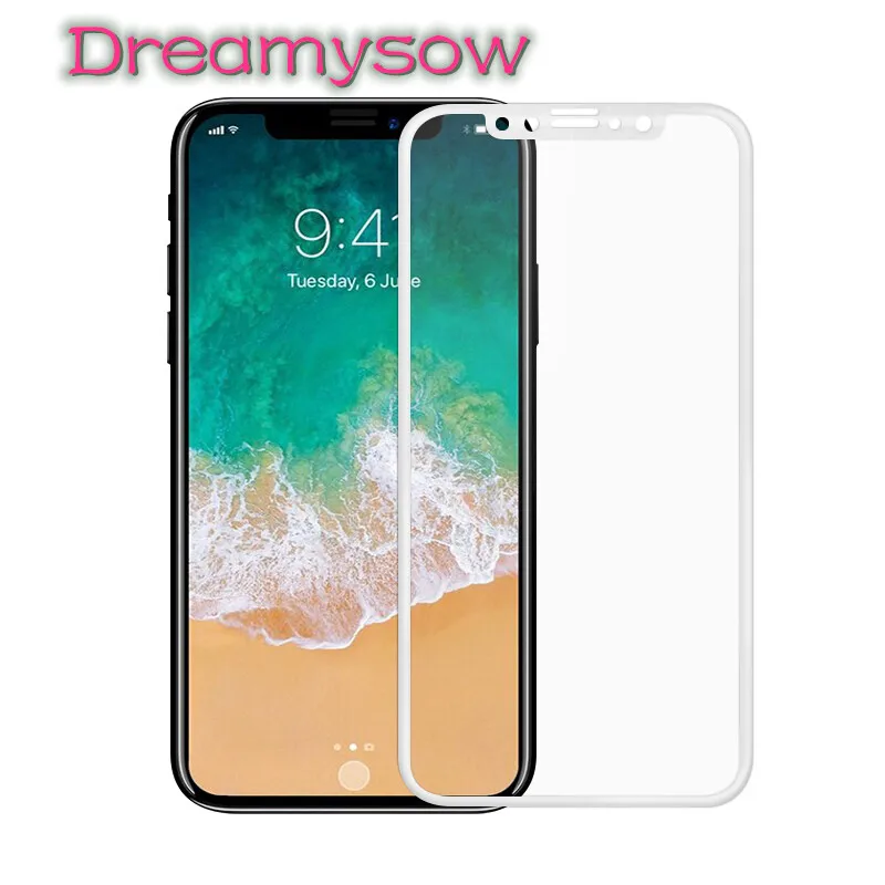 Защитное стекло закаленное 3D для iphone X/Xr/Xs Max/5 8 дюйма iPhone 8/7/6/6S Plus/XS|Защитные стёкла