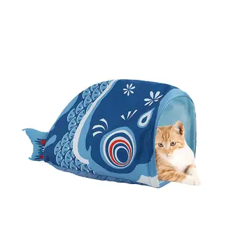 Cat Outdoor Travel Portable Sleeping Bag Cat Tunnel Track Waterproof Fabric Sleeping Nest Cat Cute Fish Cool House
Cat Outdoor Travel Portable Sleeping Bag Cat Tunnel Track Waterproof Fabric Sleeping Nest Cat Cute Fish Cool House