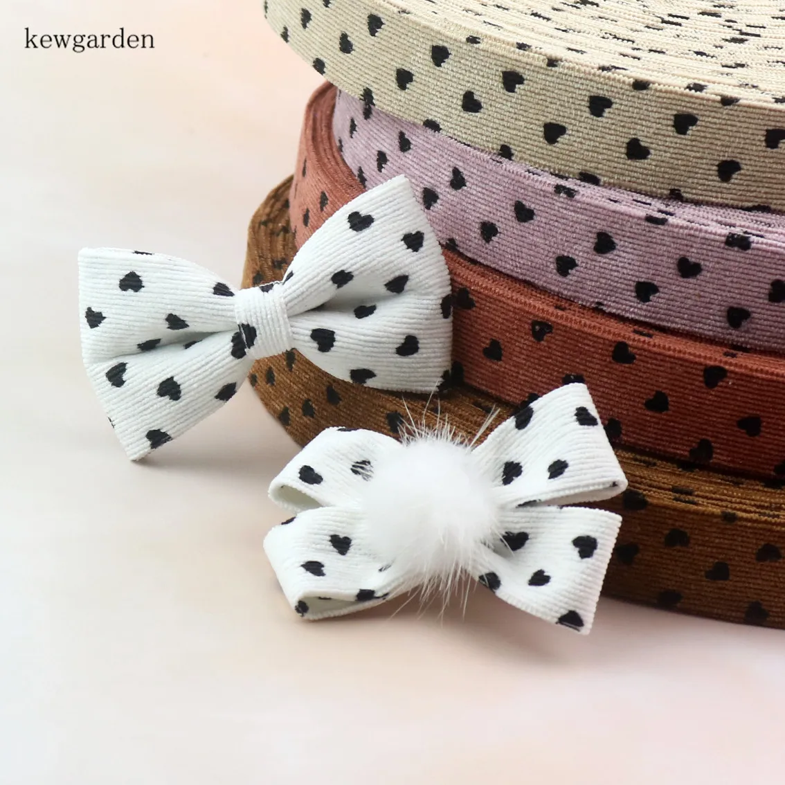 Kewgarden Love Heart Corduroy Fabric Layering Cloth Ribbons 50mm 25mm 10mm Handmade Tape DIY Bow tie Brooch Satin Ribbon 6 Meter
Kewgarden Love Heart Corduroy Fabric Layering Cloth Ribbons 50mm 25mm 10mm Handmade Tape DIY Bow tie Brooch Satin Ribbon 6 Meter