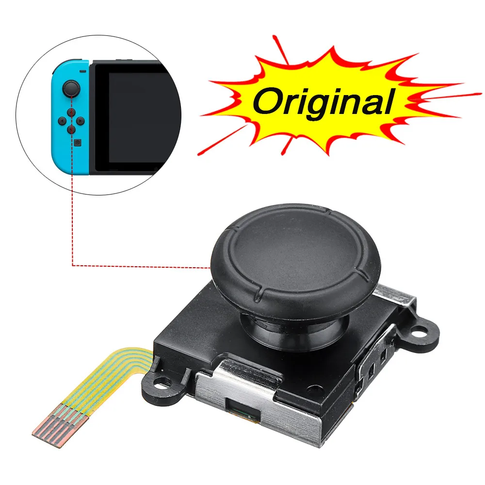 Original Repair Parts Accessories Supplies Original 3D Joystick Button Analog Stick Replacement For Switch Joy Con NS Controller
Original Repair Parts Accessories Supplies Original 3D Joystick Button Analog Stick Replacement For Switch Joy Con NS Controller