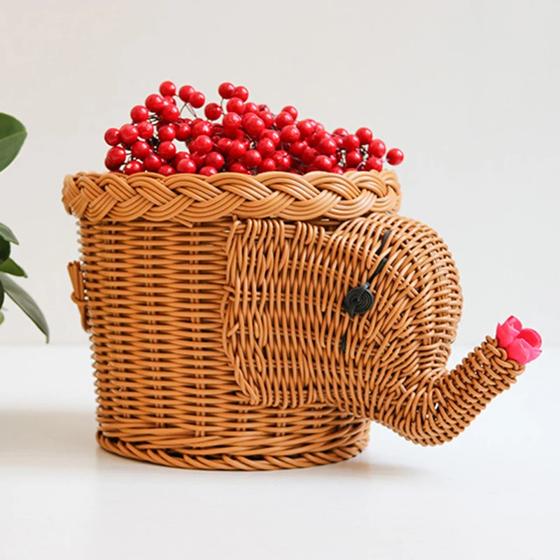 Imitated Vine Braided Animal Shaped Fruits Holder Storage Basket Organizer Decor
Imitated Vine Braided Animal Shaped Fruits Holder Storage Basket Organizer Decor