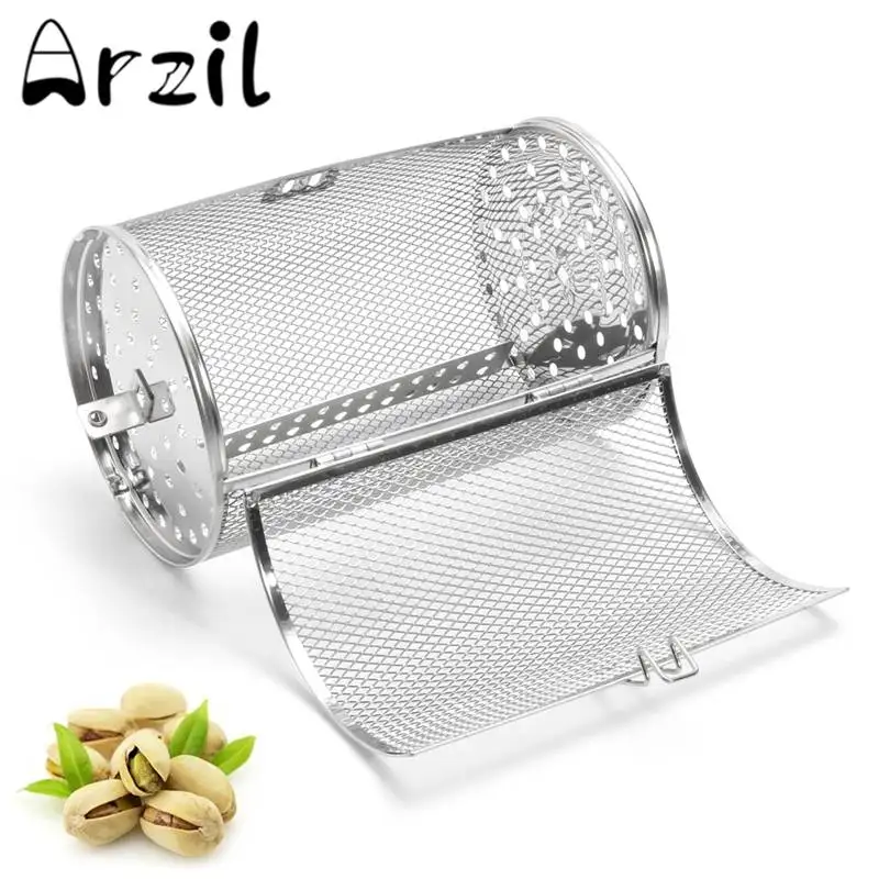 Storage Basket Peanut Coffee Beans Oven Roaster Grilled Cage Kitchen Stainless Steel BBQ Grill Rotisserie Drum 14*18cm/12*18cm
Storage Basket Peanut Coffee Beans Oven Roaster Grilled Cage Kitchen Stainless Steel BBQ Grill Rotisserie Drum 14*18cm/12*18cm