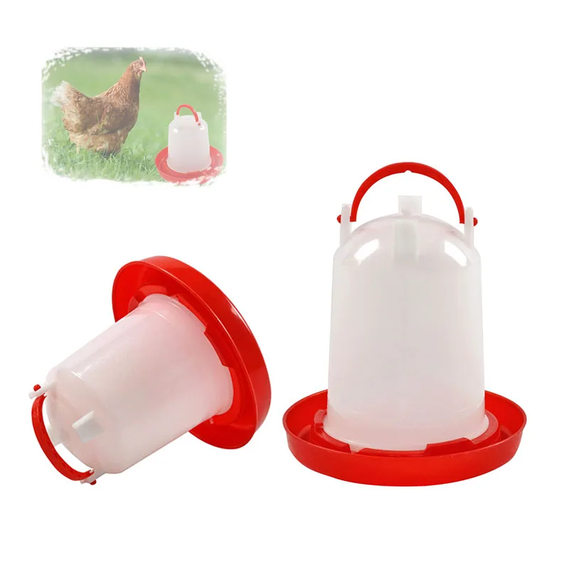 Poultry Chicken Water bucket 1.5 L/750ML Birds Quail drinking cups Bird equipment Waterer Feeding Tools
Poultry Chicken Water bucket 1.5 L/750ML Birds Quail drinking cups Bird equipment Waterer Feeding Tools