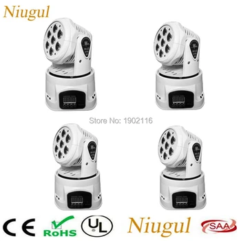 4pcs/lot High Brightness White Color 7X12W LED Moving Head Light/RGBW LED Wash Effect Stage Lights/Wedding KTV Disco DJ Lighting
4pcs/lot High Brightness White Color 7X12W LED Moving Head Light/RGBW LED Wash Effect Stage Lights/Wedding KTV Disco DJ Lighting