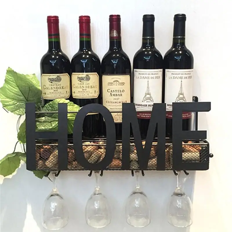 Wine Wine Rack Upside Down Home Wall Mounted Wrought Iron Cabinet Goblet Rack Fashion Multiple Storage Handmade Product Perfect
Wine Wine Rack Upside Down Home Wall Mounted Wrought Iron Cabinet Goblet Rack Fashion Multiple Storage Handmade Product Perfect