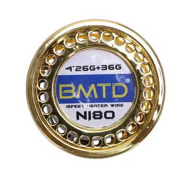 Bmtd 5M/Roll Bmtd Ni80 Heating Dyi Wire For Rda Rba Rebuildable Atomizer Heating Wires Coil
Bmtd 5M/Roll Bmtd Ni80 Heating Dyi Wire For Rda Rba Rebuildable Atomizer Heating Wires Coil