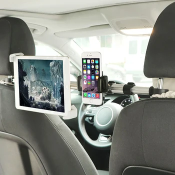 7-11" Car Back Seat Tablet Holder Aluminum Tablet Phone Holder Stand Mount Adjustable for iPhone iPad Samsung Xiaomi Kindle
7-11" Car Back Seat Tablet Holder Aluminum Tablet Phone Holder Stand Mount Adjustable for iPhone iPad Samsung Xiaomi Kindle