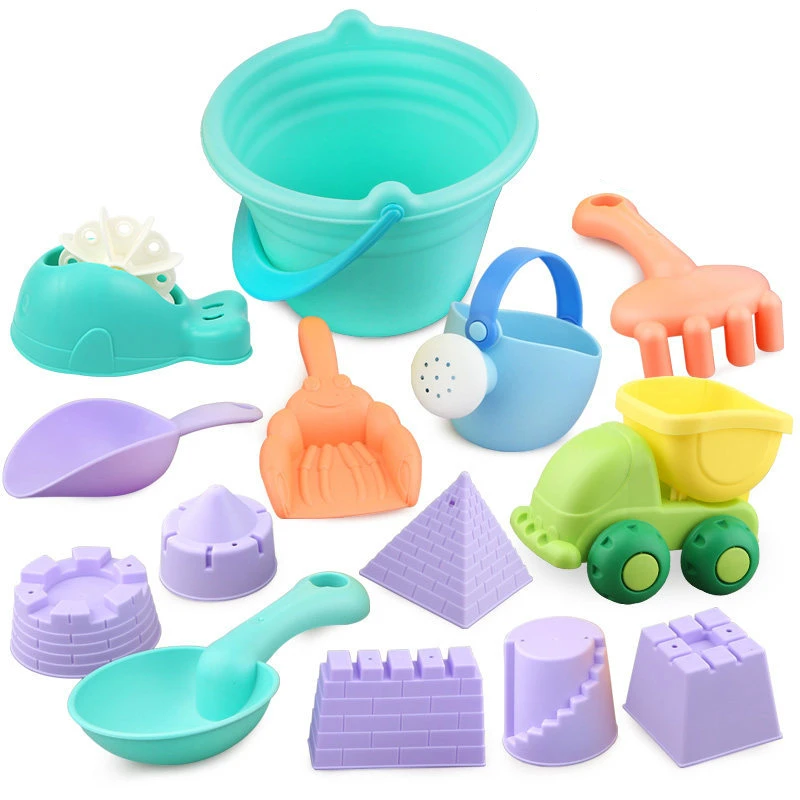 5-14PCS Summer Plastic Soft Baby Beach Toys Bath Play Set With Ducks Bucket Sand Tool Model Water Game Sand Playing For Kids HOT
5-14PCS Summer Plastic Soft Baby Beach Toys Bath Play Set With Ducks Bucket Sand Tool Model Water Game Sand Playing For Kids HOT