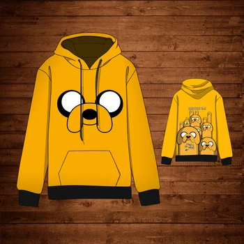 Anime Adventure Time with Finn and Jake Cotton Cosplay Hoodies Standard Hooded Winter Sweatshirts Men
Anime Adventure Time with Finn and Jake Cotton Cosplay Hoodies Standard Hooded Winter Sweatshirts Men