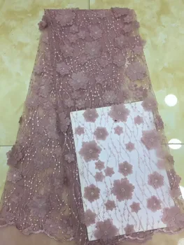 Bridal Lace 2019 African Lace Fabric High Quality 3D Flower Embroidery Nigerian Lace Fabrics For Wedding Dress
Bridal Lace 2019 African Lace Fabric High Quality 3D Flower Embroidery Nigerian Lace Fabrics For Wedding Dress
