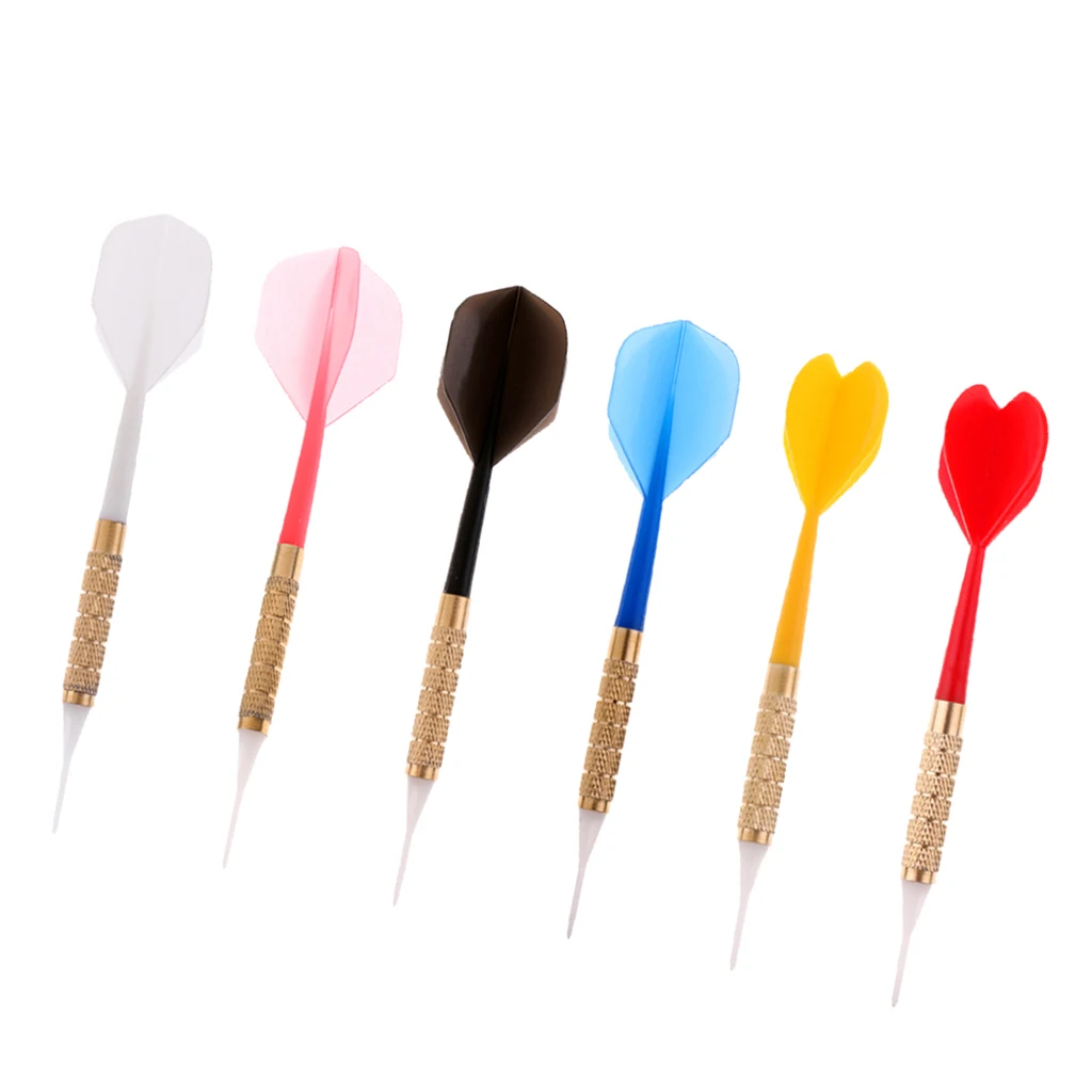 6-Assorted 14 Grams Plastic Metal Barrels Safety Soft Tip Dart for Electronic Dartboard Soft Dartboard
6-Assorted 14 Grams Plastic Metal Barrels Safety Soft Tip Dart for Electronic Dartboard Soft Dartboard