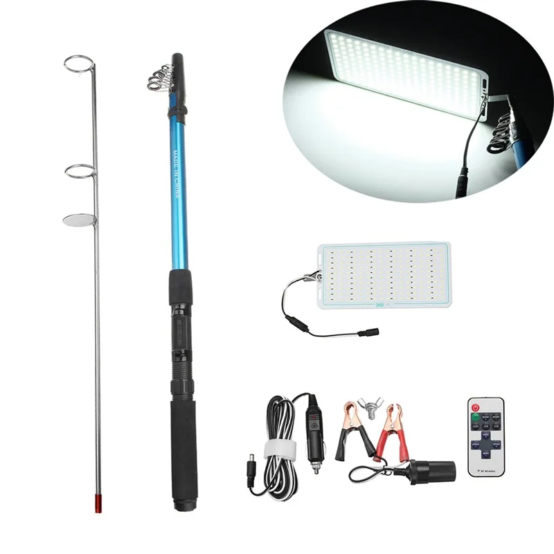 Adjustable LED Telescopic Fishing Rod Lamp Car Camping Light 5M 12V Outdoor Lantern Street Light Road Trip Lamp
Adjustable LED Telescopic Fishing Rod Lamp Car Camping Light 5M 12V Outdoor Lantern Street Light Road Trip Lamp