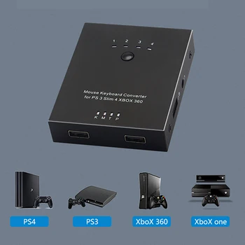 360/FPS Game Controller Plug Mouse Controller Keyboard Adapter Portable Converter Compatible With Sony PS4/PS3/Xbox One
360/FPS Game Controller Plug Mouse Controller Keyboard Adapter Portable Converter Compatible With Sony PS4/PS3/Xbox One