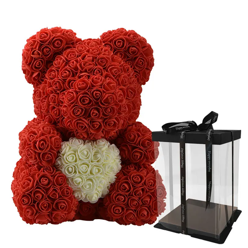 Love Heart Teddy Bear Artificial Flowers Soap Rose Flower Artificial Christmas Gifts For Women Valentine'S Day Gift Sky
Love Heart Teddy Bear Artificial Flowers Soap Rose Flower Artificial Christmas Gifts For Women Valentine'S Day Gift Sky
