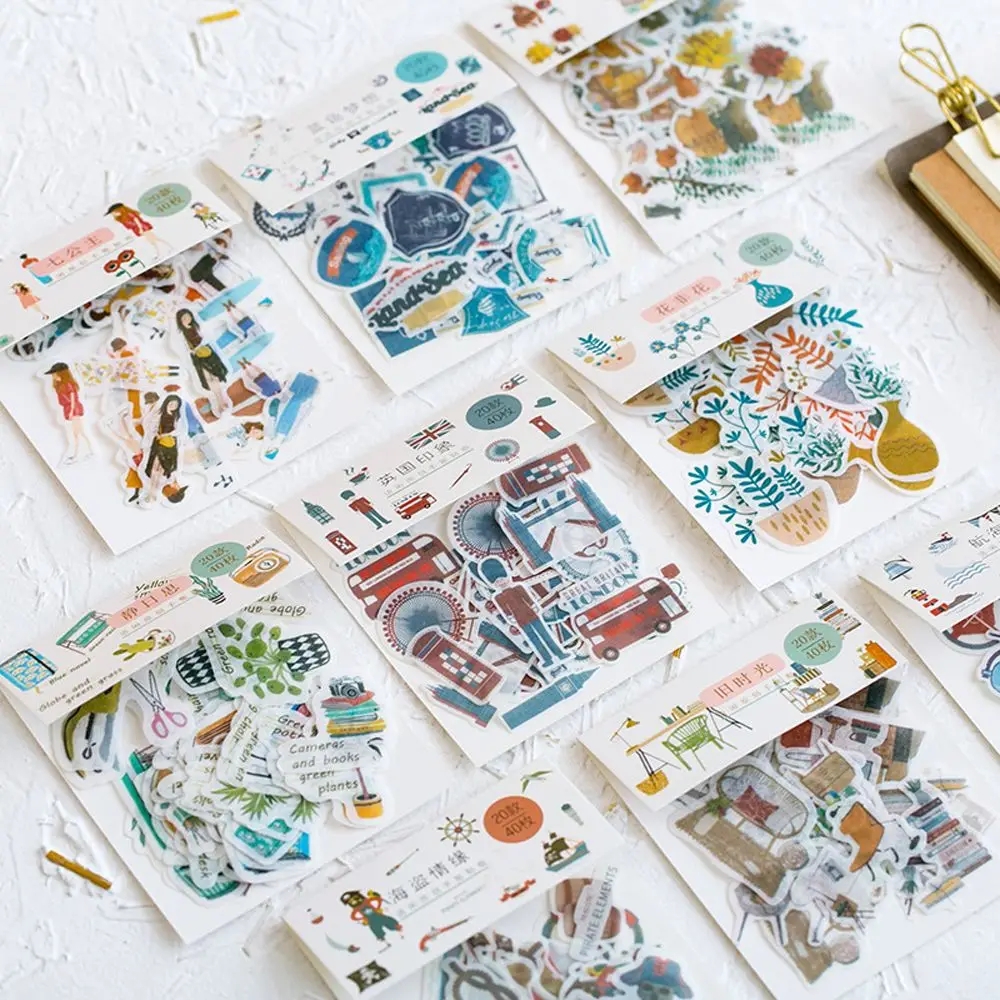 40Pcs/pack Old Time Series Sticker Packs Stationary Scrapbook Paper Journal Photo Decorations Sticker Kids Gift Office Supplies
40Pcs/pack Old Time Series Sticker Packs Stationary Scrapbook Paper Journal Photo Decorations Sticker Kids Gift Office Supplies