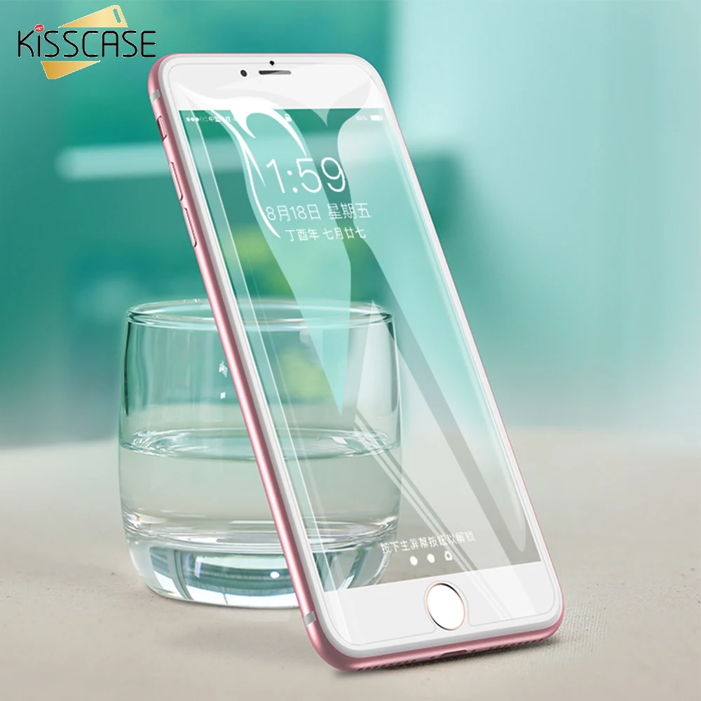 KISSCASE Clear Hd Tempered Glass For iPhone 7 8 6 6S Plus Screen Protector For iPhone 5S SE Transparent Protective Glass Film
KISSCASE Clear Hd Tempered Glass For iPhone 7 8 6 6S Plus Screen Protector For iPhone 5S SE Transparent Protective Glass Film