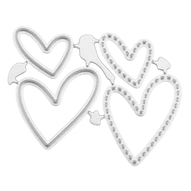 Heart Carbon Steel Cutting Dies Stencils for DIY Scrapbooking Album Embossing Paper Cards Decor Art Cutter
Heart Carbon Steel Cutting Dies Stencils for DIY Scrapbooking Album Embossing Paper Cards Decor Art Cutter