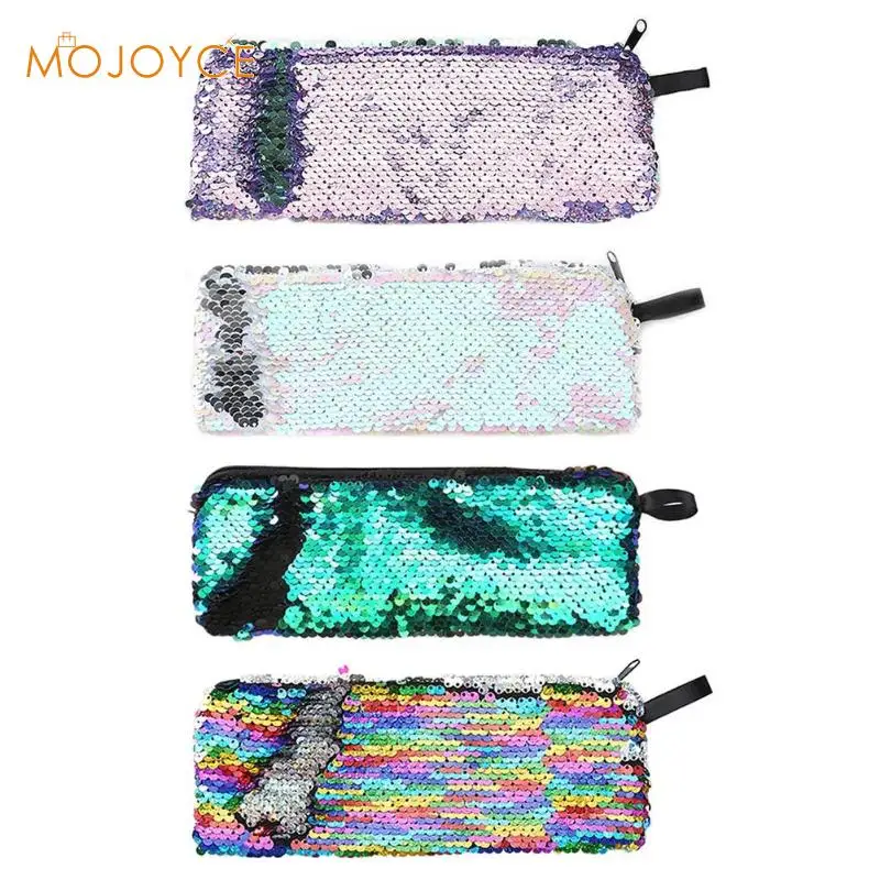 Women Sequins Clutch Makeup Cosmetics Storage Bag Casual Student Travel Coin Purse Pen Bags Bolsas Feminina Saco 2019 New Female
Women Sequins Clutch Makeup Cosmetics Storage Bag Casual Student Travel Coin Purse Pen Bags Bolsas Feminina Saco 2019 New Female