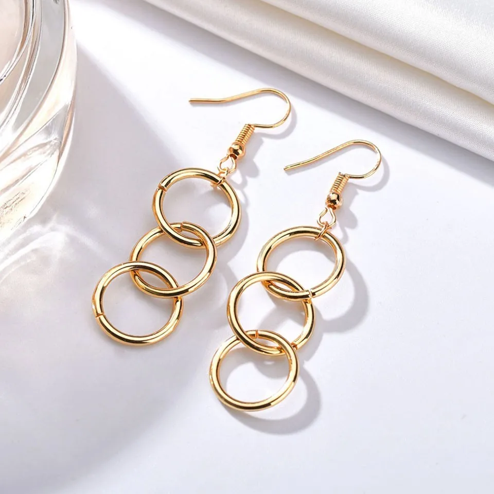 2019 Fashion Stringed Round Women Drop Earrings Shinning Party Drop Earrings For Women Great Trendy Decorate Earrings Gift
2019 Fashion Stringed Round Women Drop Earrings Shinning Party Drop Earrings For Women Great Trendy Decorate Earrings Gift