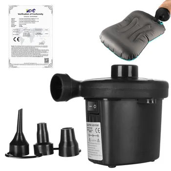 Onever Electric Air Pump Inflate Deflate Pump for Airbed Boat Toy Camping Toys Air Bed Compression Bag Mattress with Car Charger
Onever Electric Air Pump Inflate Deflate Pump for Airbed Boat Toy Camping Toys Air Bed Compression Bag Mattress with Car Charger