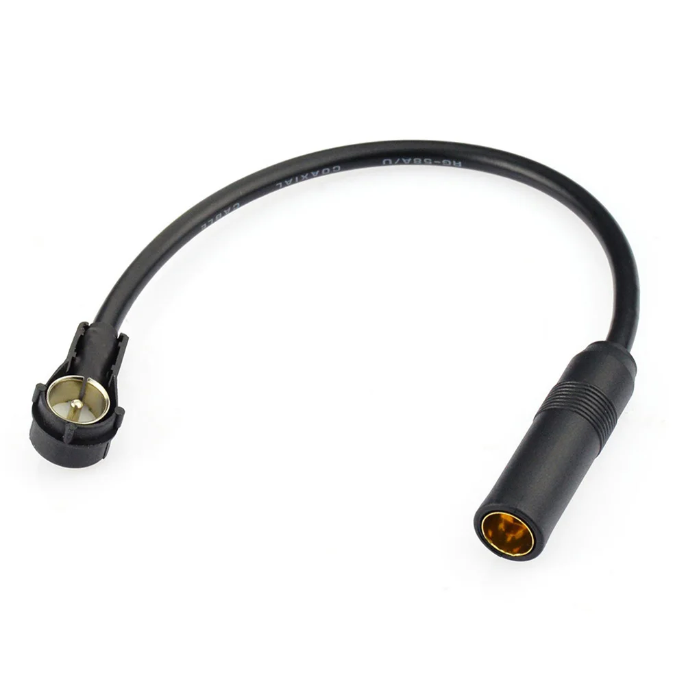 Car AM FM DAB Radio Aerial Antenna Coax 30cm Adapter Lead DIN 41585 to ISO Plug for AUDI SEAT S K O D A SMART V W Ford
Car AM FM DAB Radio Aerial Antenna Coax 30cm Adapter Lead DIN 41585 to ISO Plug for AUDI SEAT S K O D A SMART V W Ford
