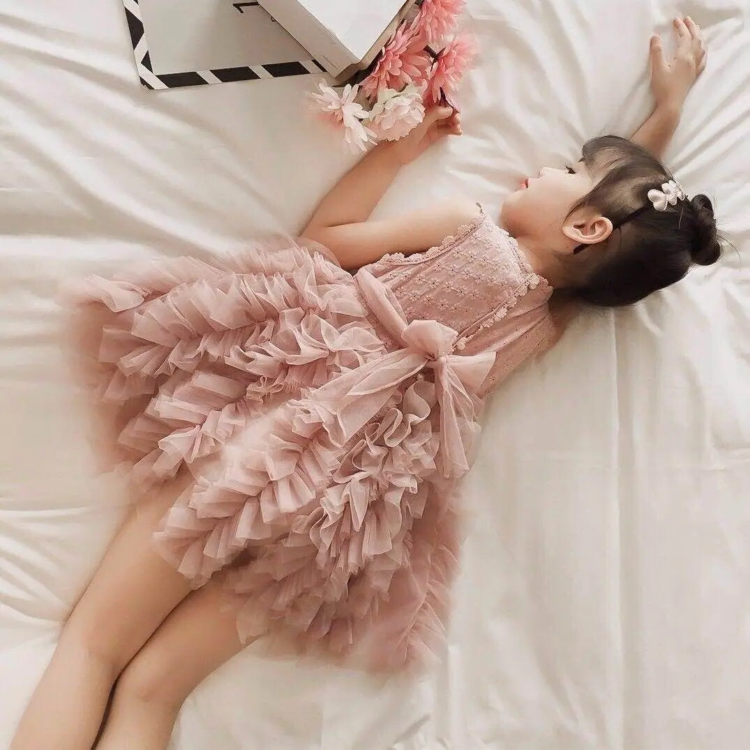 2-6T Toddler Kid Baby Girl Fashion Clothing Sleeveless Tutu Party Pageant Princess Dress Elegant Ruffles Cute lovely vestido
2-6T Toddler Kid Baby Girl Fashion Clothing Sleeveless Tutu Party Pageant Princess Dress Elegant Ruffles Cute lovely vestido