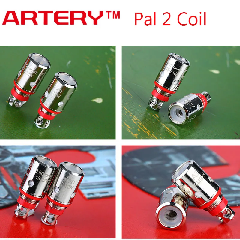 Original Artery PAL II OCC Coil Pal 2 Evaporizer for Artery PAL 2 Pod Kit / PAL II Cartridge Mesh 0.6ohm OCC 1.0ohm Coil
Original Artery PAL II OCC Coil Pal 2 Evaporizer for Artery PAL 2 Pod Kit / PAL II Cartridge Mesh 0.6ohm OCC 1.0ohm Coil