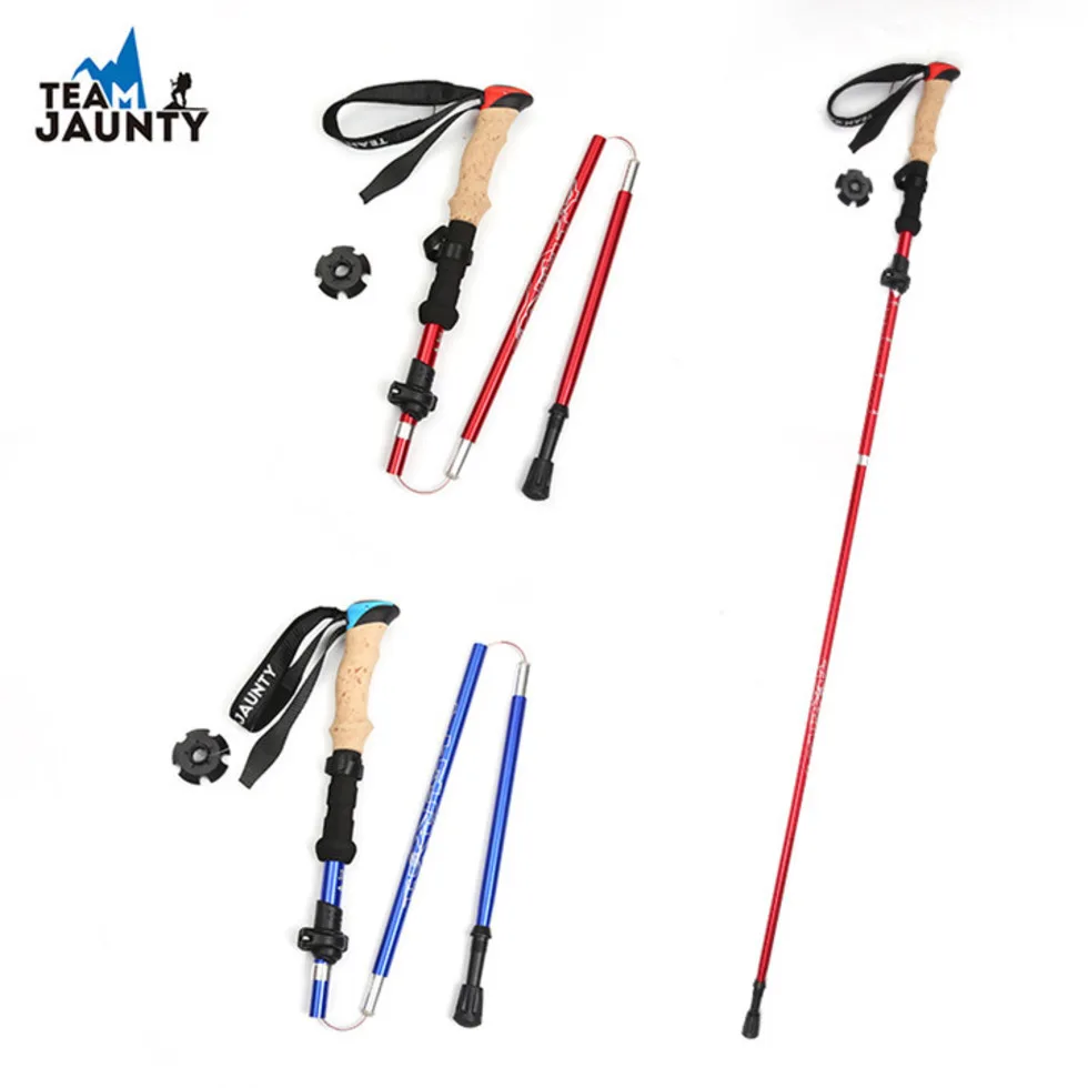 Professional High-strength 5-section Outdoor Light Telescopic Folding Trekking Pole Imitation Cork Straight Handle Trekking Pole
Professional High-strength 5-section Outdoor Light Telescopic Folding Trekking Pole Imitation Cork Straight Handle Trekking Pole