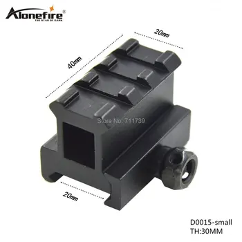 AloneFire D0015-Small scope rail mount High Profile Riser Mount with 3slots scope mount extend 20mm Dovetail extend rise mount
AloneFire D0015-Small scope rail mount High Profile Riser Mount with 3slots scope mount extend 20mm Dovetail extend rise mount