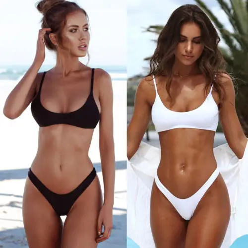 Women Solid Bikini 2019 Sexy Thong Bikinis Set Girls Beachwear Female Bathing Suit Swimming Suit Biquini
Women Solid Bikini 2019 Sexy Thong Bikinis Set Girls Beachwear Female Bathing Suit Swimming Suit Biquini