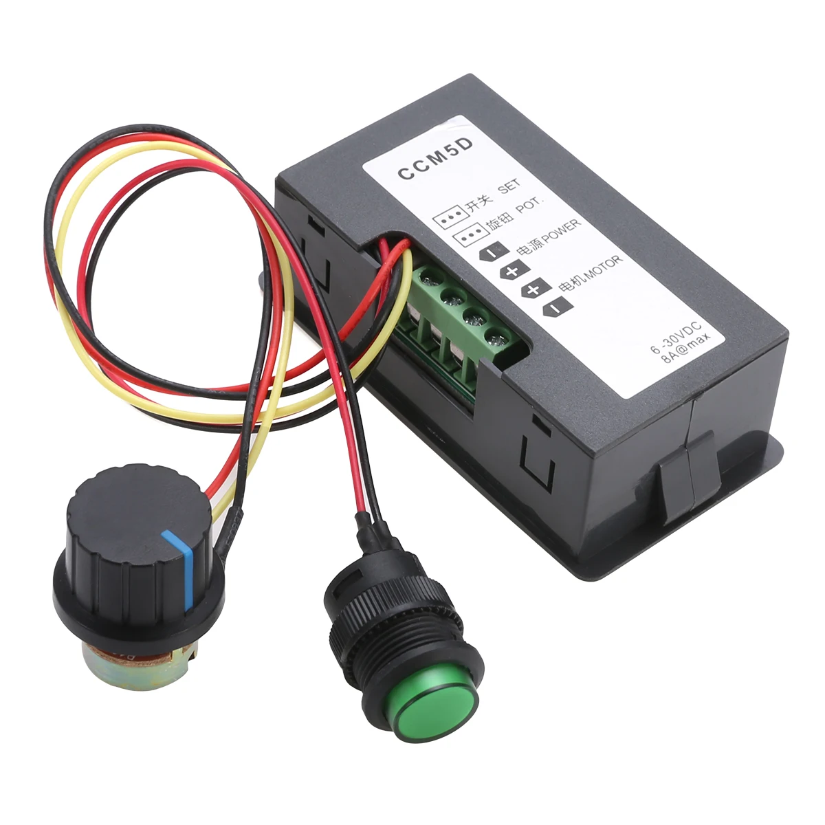 1Pcs DC 6-30V 12V 24V 5A DC Motor PWM Speed Controller Regulator With Digital Display Switch For Electrical Equipment
1Pcs DC 6-30V 12V 24V 5A DC Motor PWM Speed Controller Regulator With Digital Display Switch For Electrical Equipment