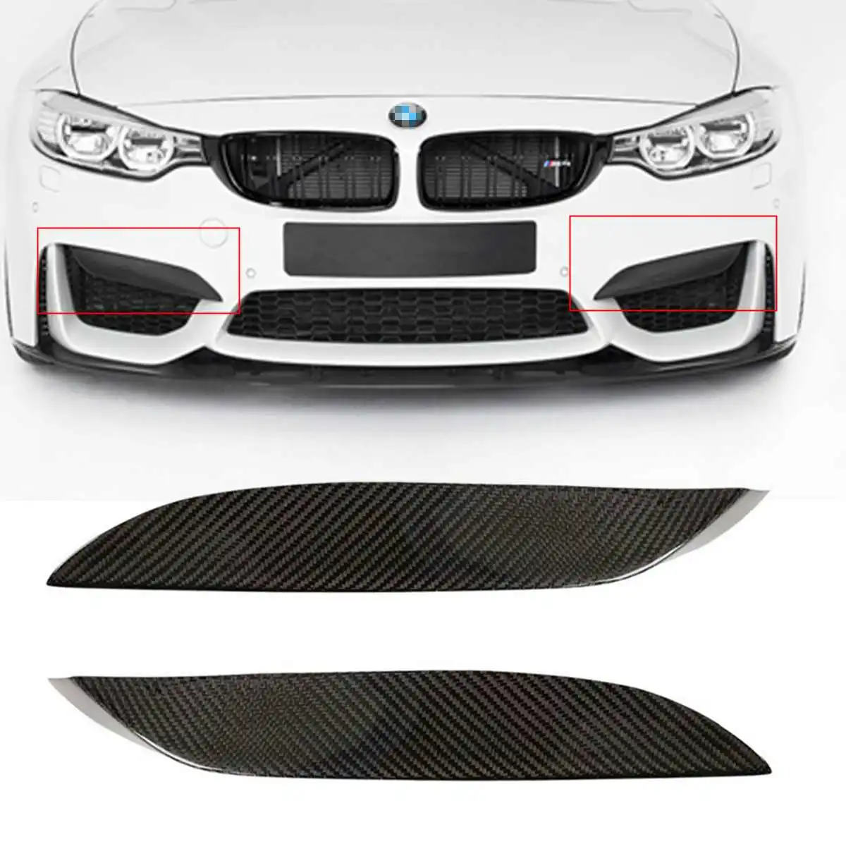 Universal Car Front Bumper Lip Fit For BMW F80 M3 CF Real Carbon Fiber Upper Side Splitter Canards Lip Front Bumper Protector
Universal Car Front Bumper Lip Fit For BMW F80 M3 CF Real Carbon Fiber Upper Side Splitter Canards Lip Front Bumper Protector