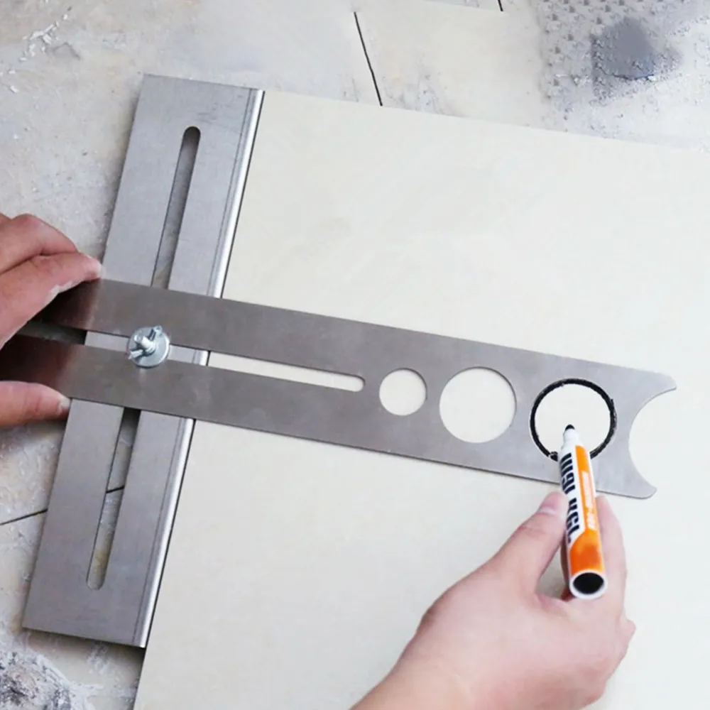 Adjustable Puncher Tile Artifact Multi-function Tile Locator Tile Opening Artifact Artifact Auxiliary Tool Construction Tools B2
Adjustable Puncher Tile Artifact Multi-function Tile Locator Tile Opening Artifact Artifact Auxiliary Tool Construction Tools B2