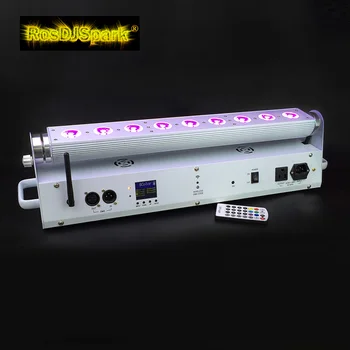 10pcs(2 charging road case) 9x18W RGBWA+UV W-DMX bar multicolor LED uplightings battery operated c/w FREE XLR DMX transmitter
10pcs(2 charging road case) 9x18W RGBWA+UV W-DMX bar multicolor LED uplightings battery operated c/w FREE XLR DMX transmitter