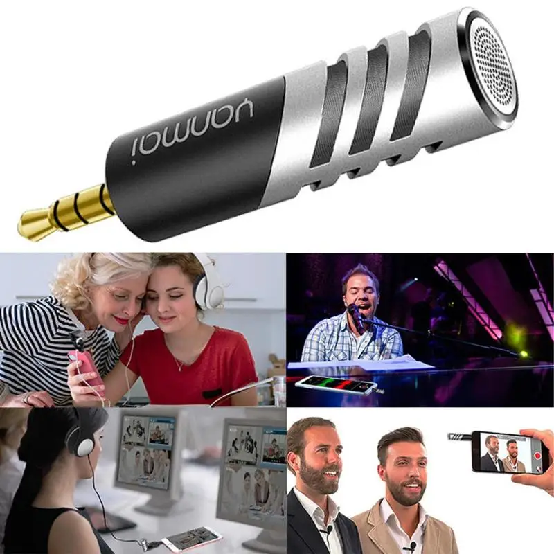 ALLOYSEED R1 Mini Electret Condenser Microphone Mobile Phone 90 Degree Microphone for Recording K Song Talk Show
ALLOYSEED R1 Mini Electret Condenser Microphone Mobile Phone 90 Degree Microphone for Recording K Song Talk Show