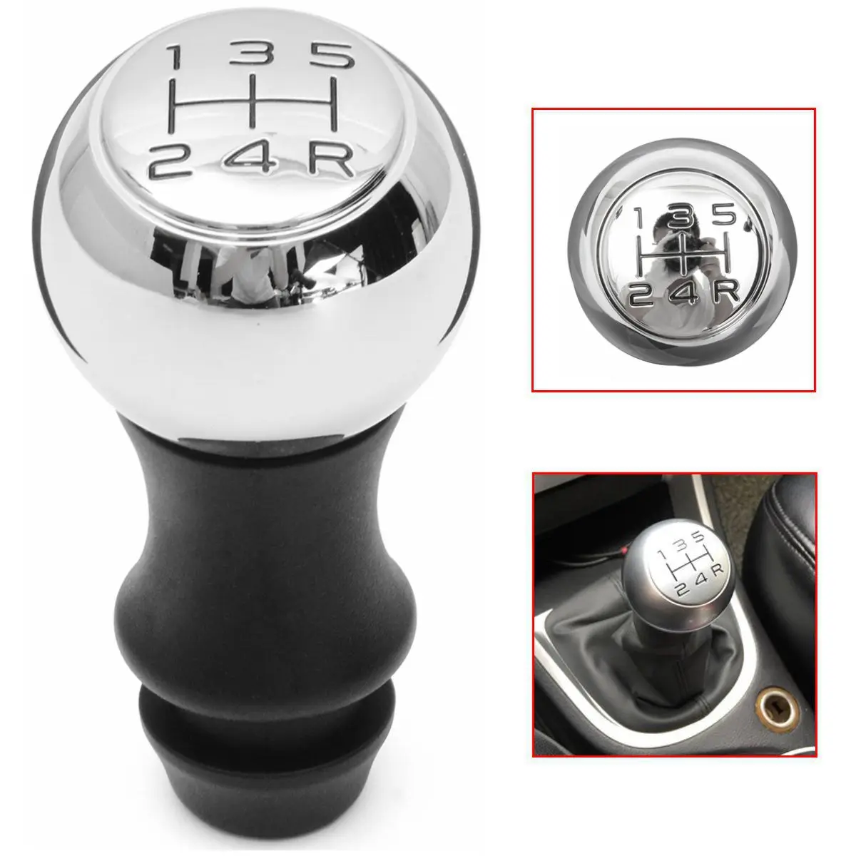 5 Speed Car Manual Gear Shift Knob Lever Shifter Stick Aluminum Alloy For Peugeot 106 206 207 306 307 407 408 508 807
5 Speed Car Manual Gear Shift Knob Lever Shifter Stick Aluminum Alloy For Peugeot 106 206 207 306 307 407 408 508 807