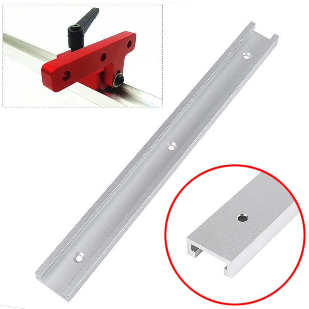 

1pcs New 300mm T-track T-slot Router Table Saw Aluminum Alloy Slot Woodworking