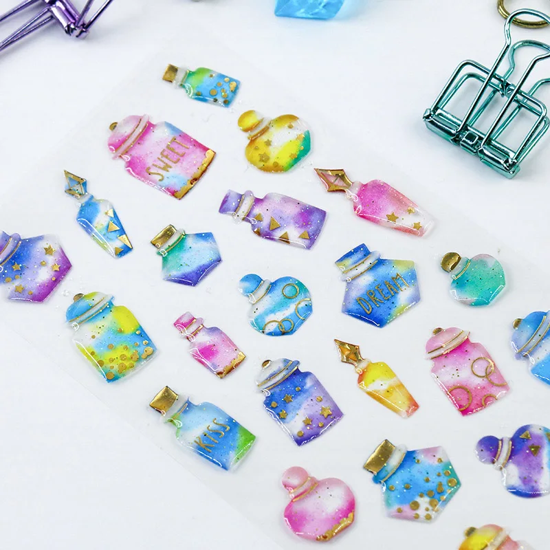 Gold Foil Unicorn Crystal 3D Stickers Candy Decor Sticker Whale PVC Stickers For DIY Phone Diary Album Decor Material Escolar
Gold Foil Unicorn Crystal 3D Stickers Candy Decor Sticker Whale PVC Stickers For DIY Phone Diary Album Decor Material Escolar