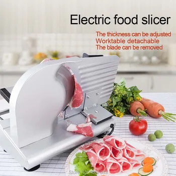 220-240V Meat Slicer Commercial Home Electric Mutton Rolls Pork Frozen Meat Grinder cutter Machine fruit vegetable bread slicer
220-240V Meat Slicer Commercial Home Electric Mutton Rolls Pork Frozen Meat Grinder cutter Machine fruit vegetable bread slicer