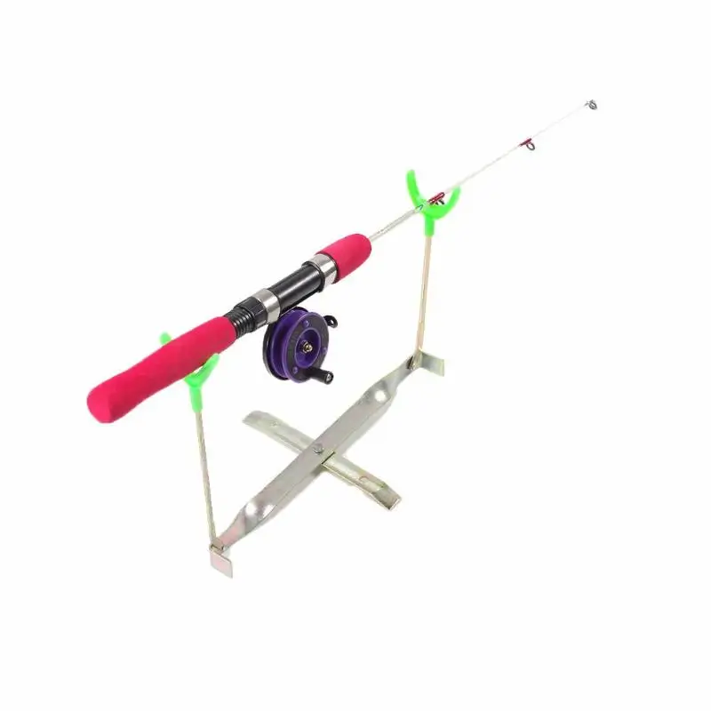 Rack Bracket Ground Stand Rotation Pole boat Fishing Rod Holder Pod Stand