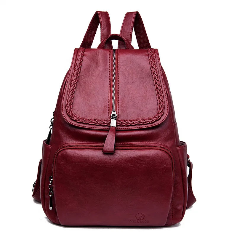 2019 New arrive PU Women Backpack Leather School Bags Designer Female Shoulder Bags For Women Travel Backpack Mochila
2019 New arrive PU Women Backpack Leather School Bags Designer Female Shoulder Bags For Women Travel Backpack Mochila