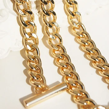 Light 8mm Gold Metal Replacement Chains Strap, Purse Handles With Ot Clasps Diy 50-160cm Shoulder Bag Straps For Small Handbags
Light 8mm Gold Metal Replacement Chains Strap, Purse Handles With Ot Clasps Diy 50-160cm Shoulder Bag Straps For Small Handbags