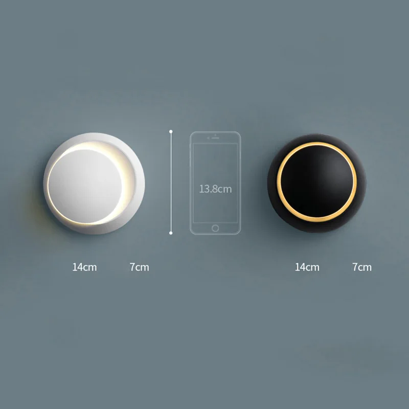 LED Wall Light 360 degree rotation adjustable bedside light White wall lamp Black modern aisle square lamp AC85-265V
LED Wall Light 360 degree rotation adjustable bedside light White wall lamp Black modern aisle square lamp AC85-265V