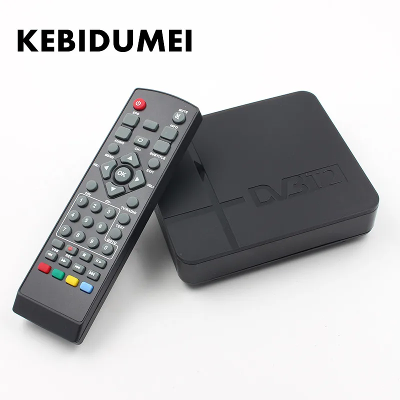 KEBIDUMEI HD 1080P PVR dvb t2 Mini Set Top Box Wholesale DVB-T2 terrestrial digital Satellite TV signal receiver Decoder TV Box
KEBIDUMEI HD 1080P PVR dvb t2 Mini Set Top Box Wholesale DVB-T2 terrestrial digital Satellite TV signal receiver Decoder TV Box