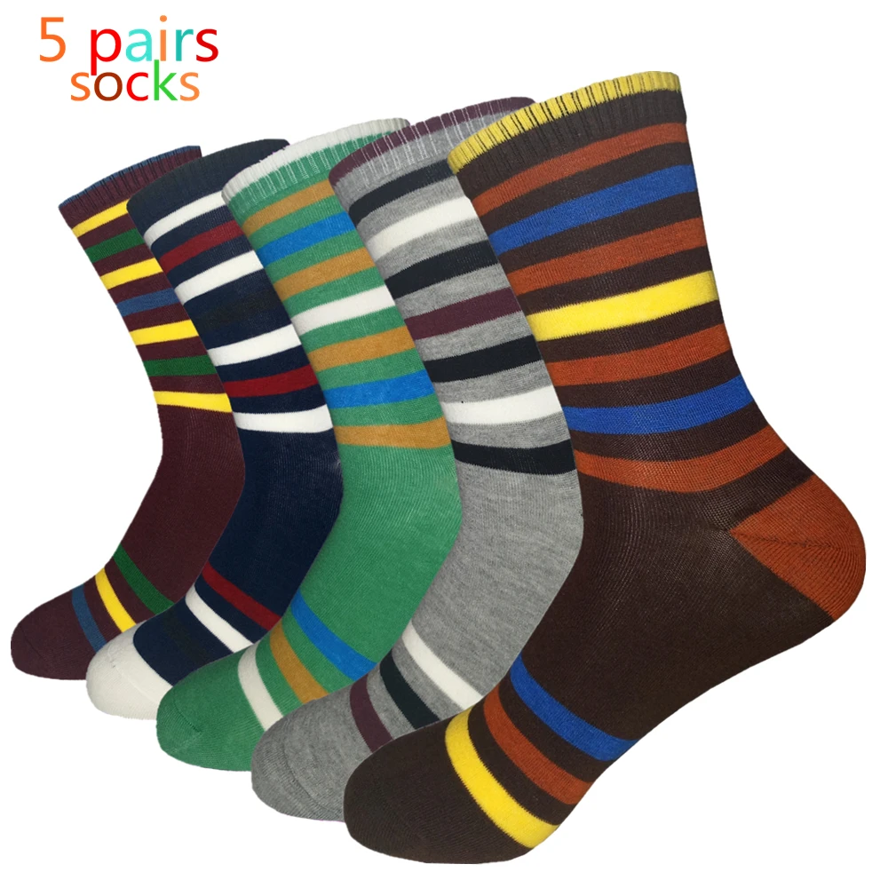 Men Socks Hot Sale Casual Calcetines Hombre 2019 Standard Fashionable Man Happy Socks Color Stripe Cotton The New Clothes Men's
Men Socks Hot Sale Casual Calcetines Hombre 2019 Standard Fashionable Man Happy Socks Color Stripe Cotton The New Clothes Men's