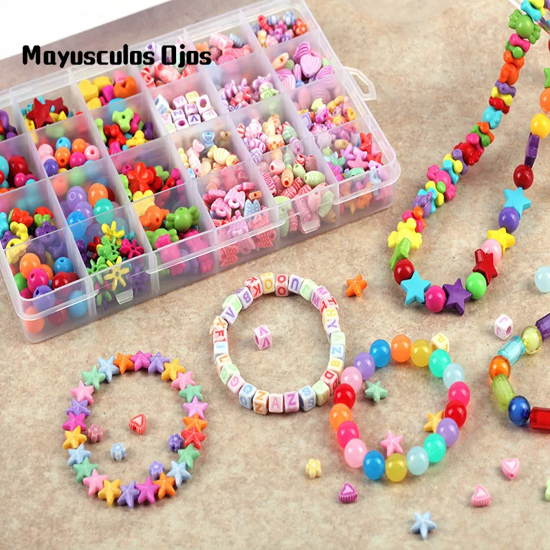 ZH 1 Set Small 24 Grid DIY Handmade Beads Children's Educational Toys Acrylic Manual Beads Set
ZH 1 Set Small 24 Grid DIY Handmade Beads Children's Educational Toys Acrylic Manual Beads Set
