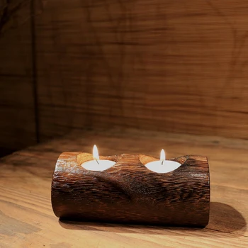 Wood Candlestick Decoration Candle Holders Tealight Stand Home Decor Free Candle
Wood Candlestick Decoration Candle Holders Tealight Stand Home Decor Free Candle